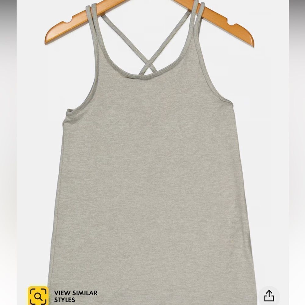 Ideology Girls Sportswear Fit Training Tank Top, Grey